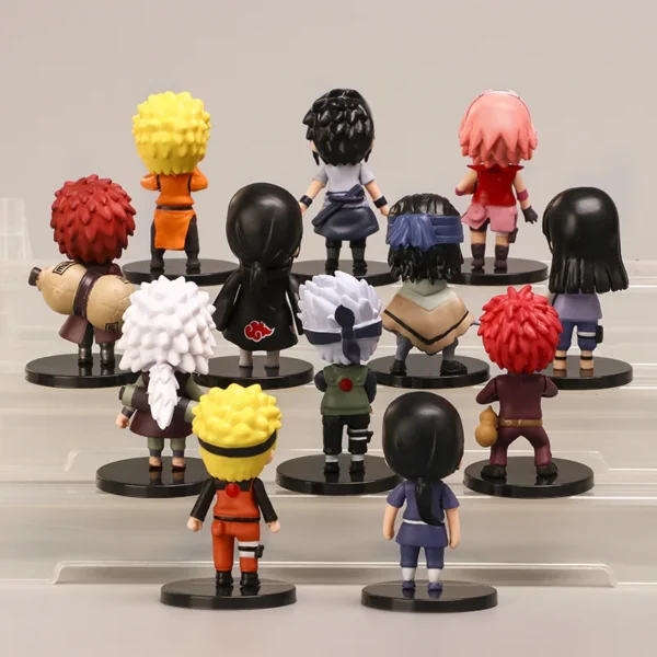 Lot de 12 figurines Naruto
